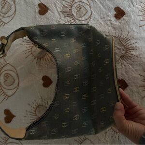 Multicolor Dooney and Bourke Monogram Shoulder Bag